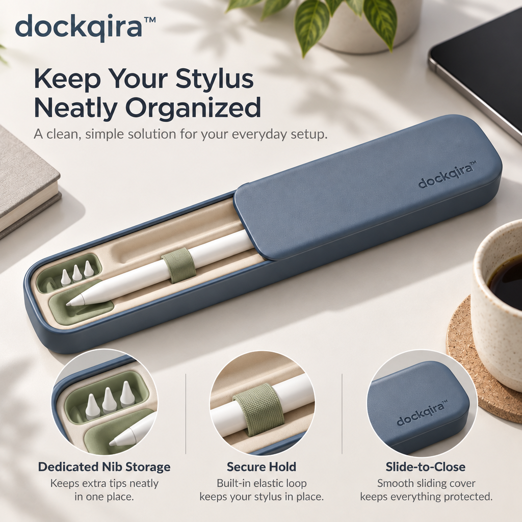 dockqira™ TouchSlide Stylus Case