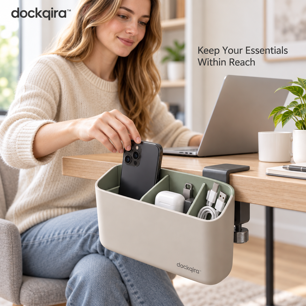 dockqira™ SideLoop Device Caddy
