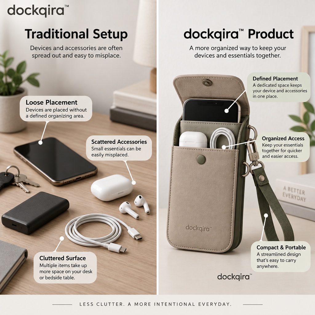 dockqira™ CableNest Travel Wrap