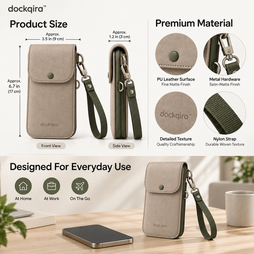 dockqira™ CableNest Travel Wrap