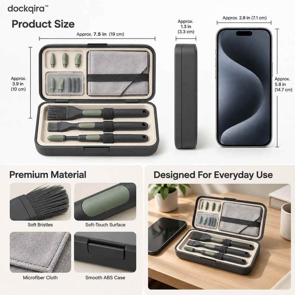 dockqira™ PortCare Device Cleaning Set